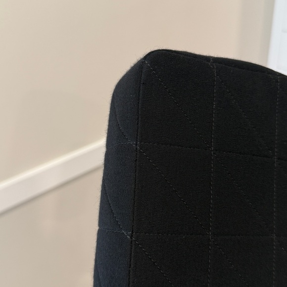 Yves Saint Laurent Jamie Jersey Black Quilted Shoulder Bag with Gold Chain - Picture 8 of 17